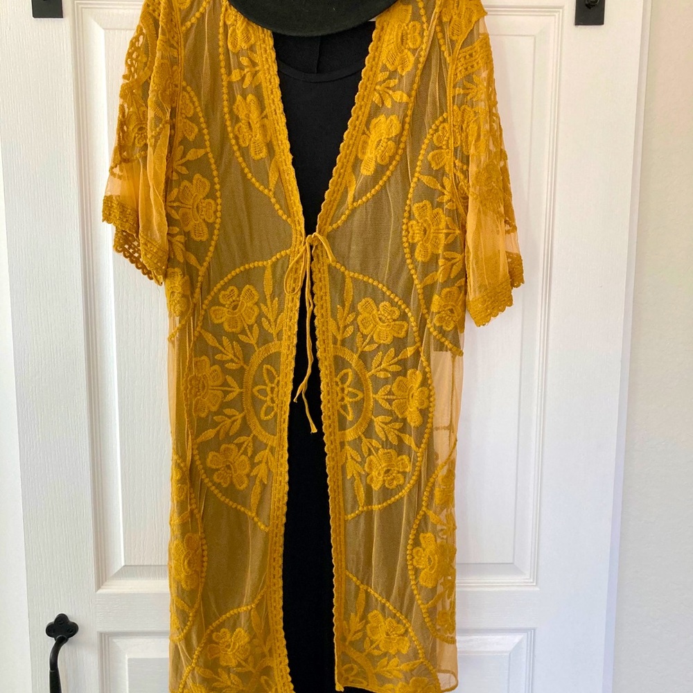 COPY - ECHO Boho Lace Duster